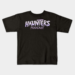 Haunters Podcast logo Kids T-Shirt